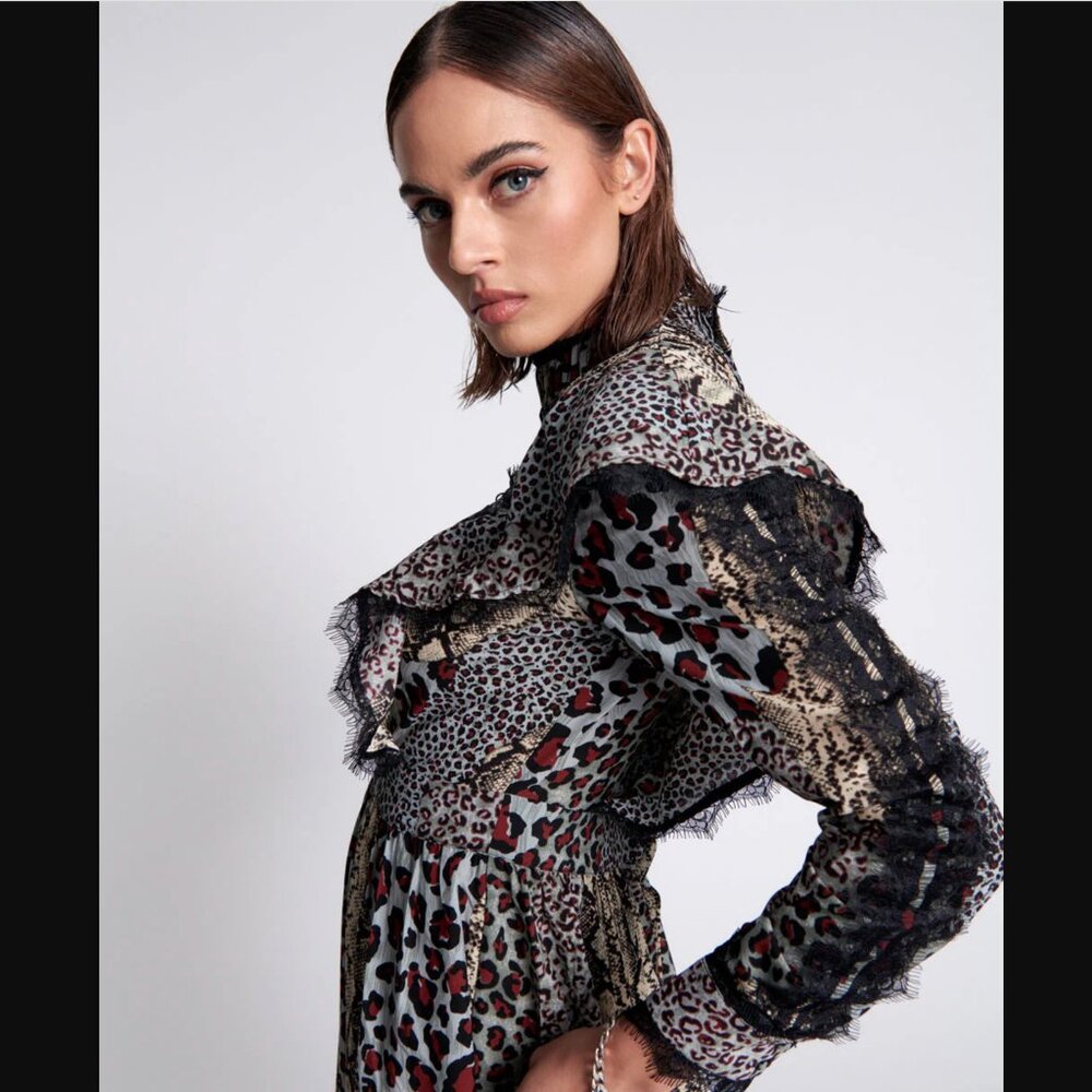 PUNK PYTHON METAL ADVENTURE DRESS MULTI - Picture 4 of 6